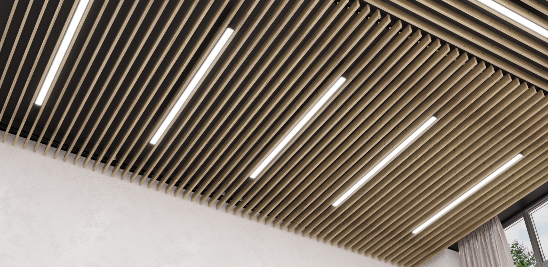 Потолочные рейки